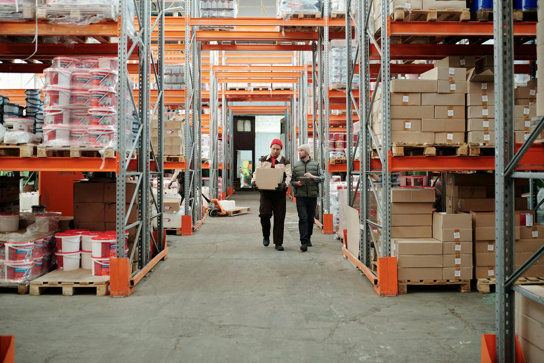 Furniture sourcing agent overseeing logistics and quality control