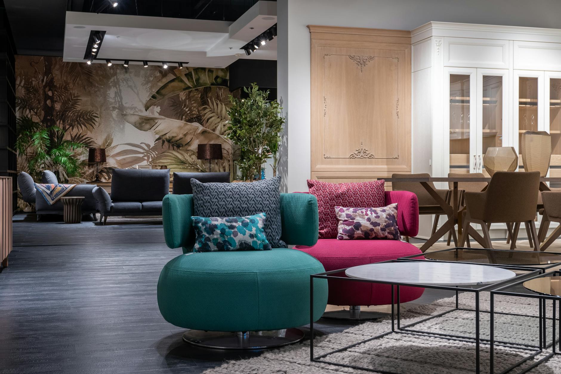 Chinese furniture manufacturer showroom with quality pieces