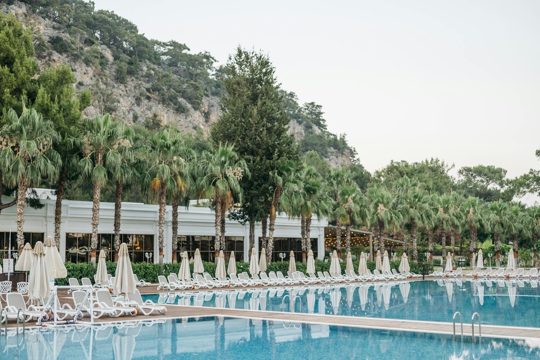 Luxury resort with custom hospitality furniture from Chinese manufacturers