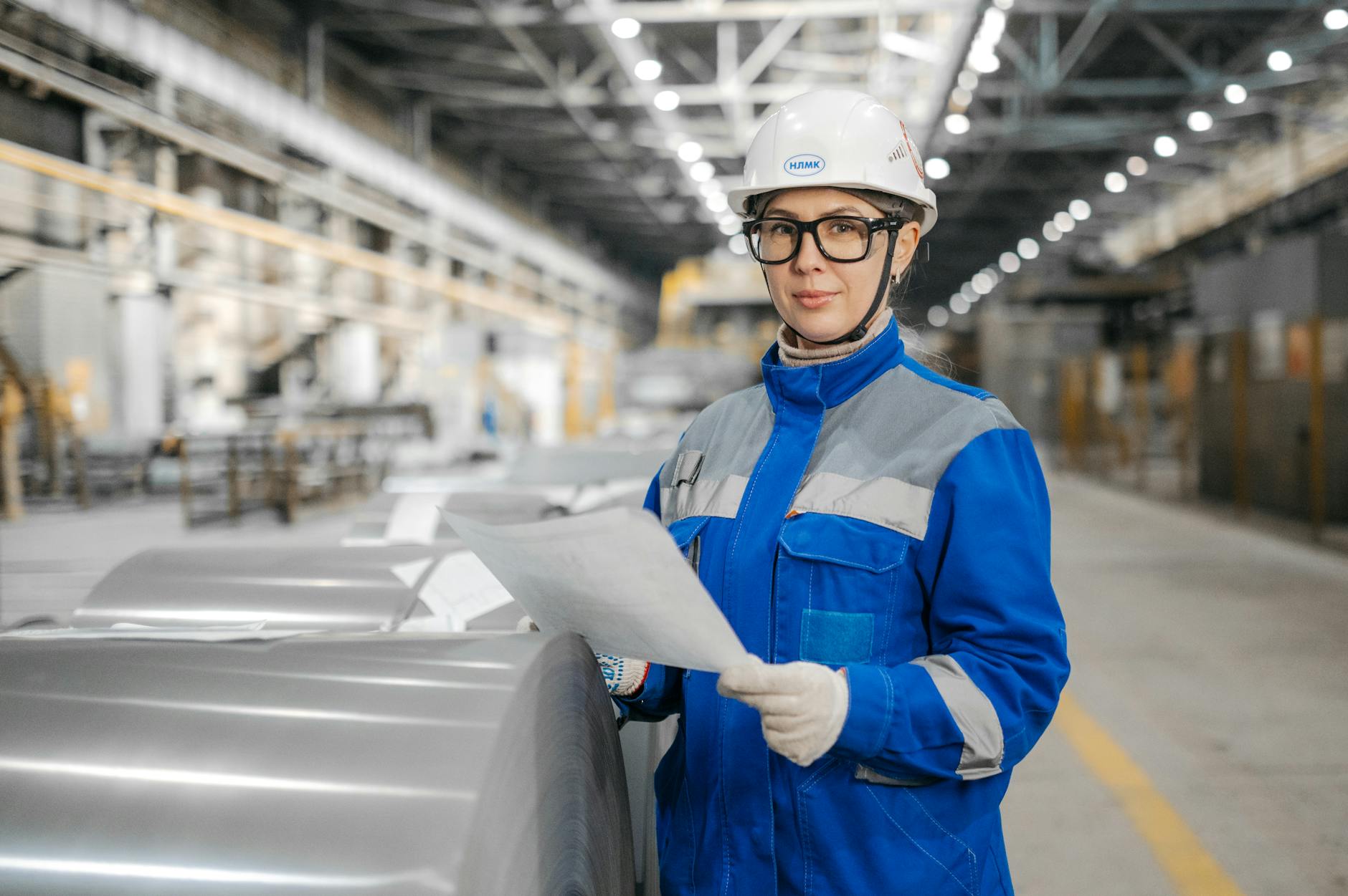 Quality control inspection at furniture manufacturing facility